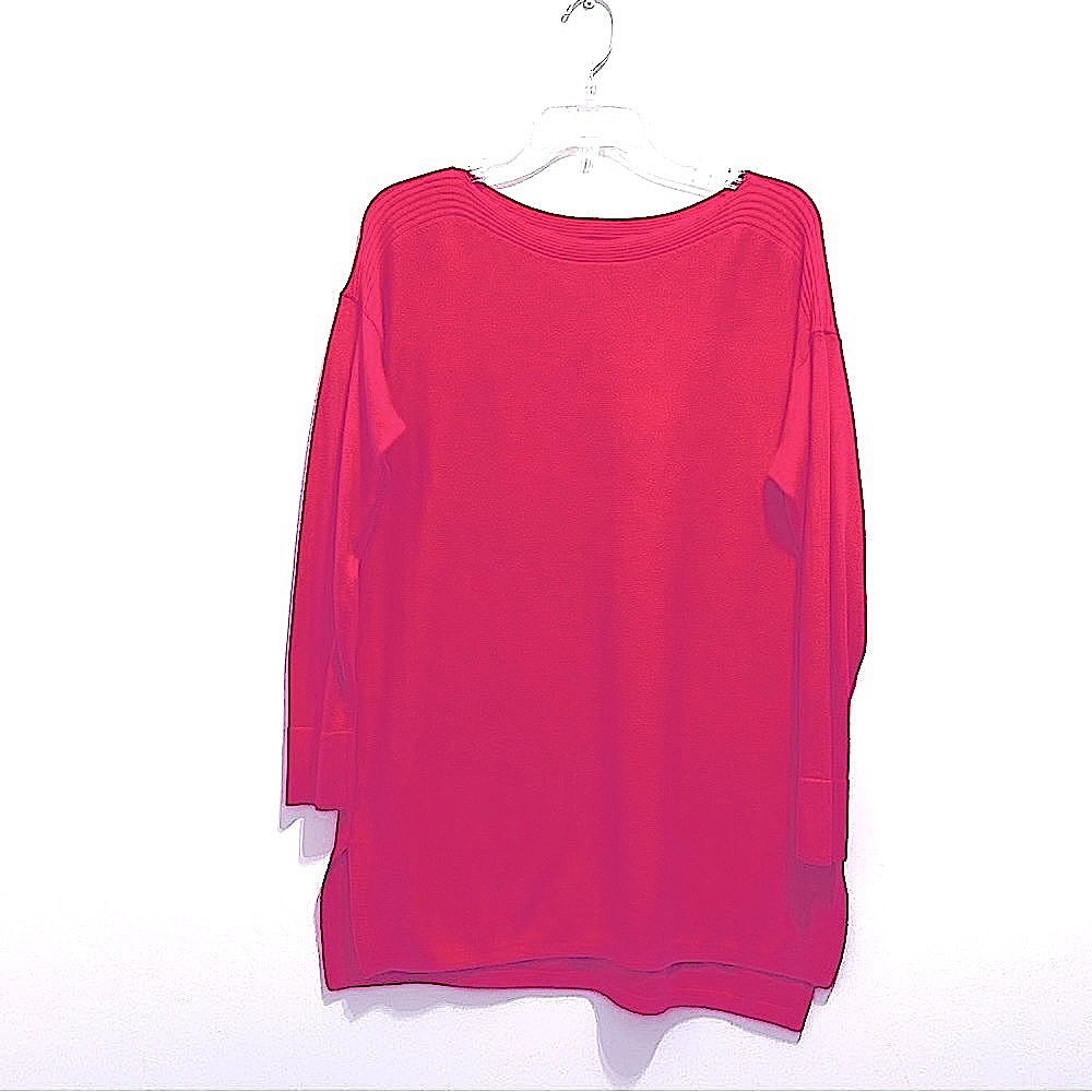 Ann Taylor Women’s Long Pink Sweater